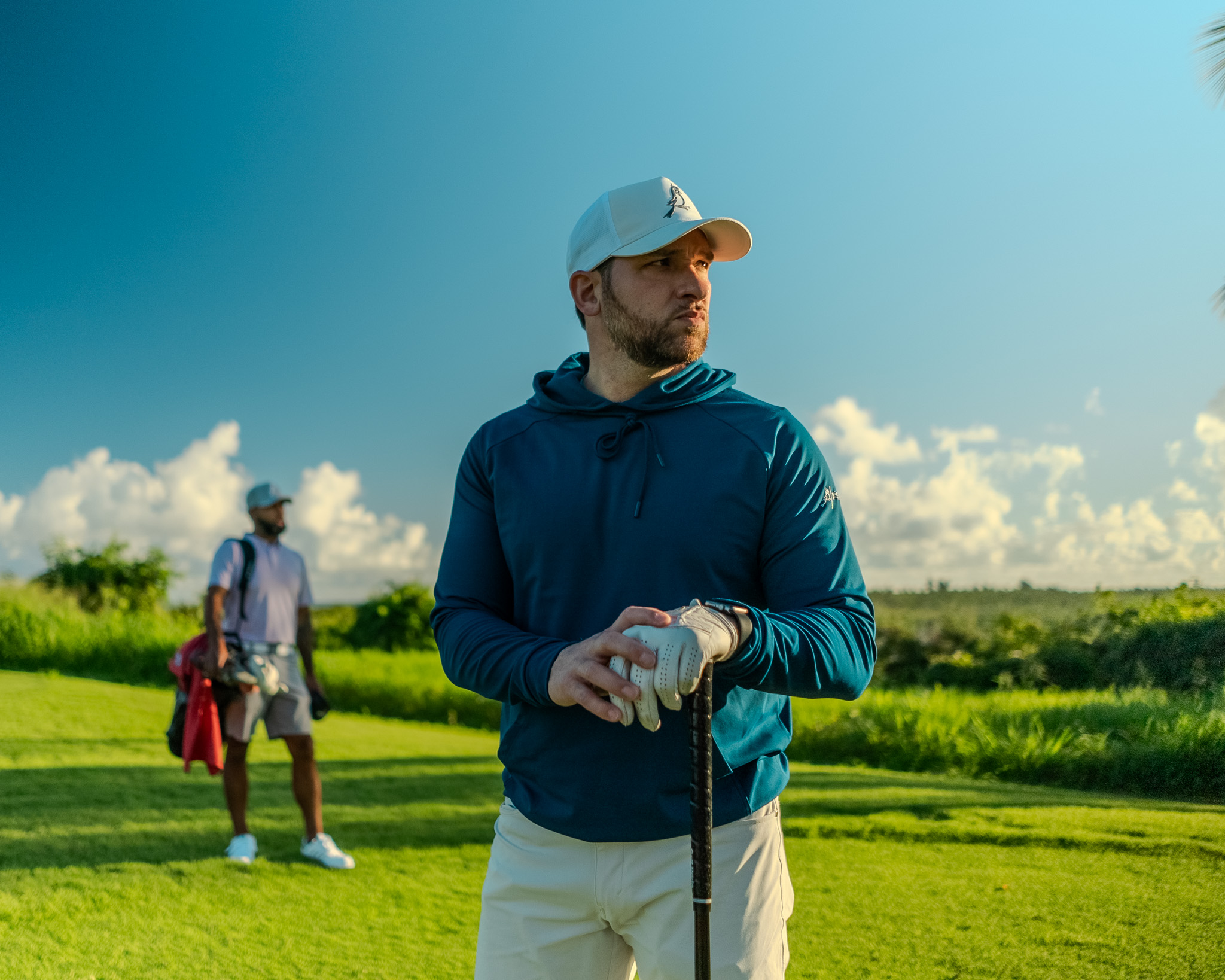 A day on the golf course