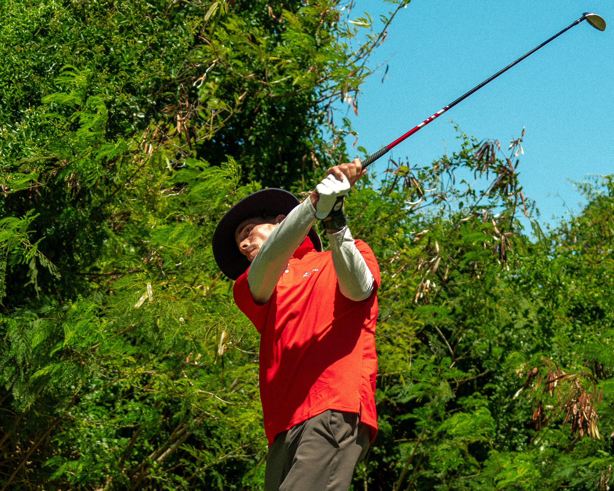 Pichón golf out on the course